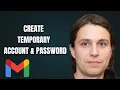 Multiple Gmail Create Method How To Create Temporary Gmail Account And Password - Working in 2025