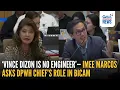 Lagu ‘Vince Dizon is no engineer’— Imee Marcos asks DPWH chief’s role in Bicam | GMA Integrated News