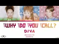 DIVA (디바) - "Why Do You Call? (왜 불러)" Lyrics [Color Coded Han/Rom/Eng]
