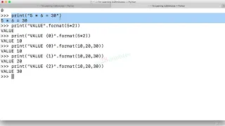 Learn Programming With Python 12-Step 09-Advanced Printing output to console with Python