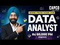 Data Analyst Work From Home Job at Capco Wipro Company Careers Remote Job