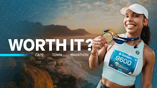i ran the worlds newest major marathon cape town marathon