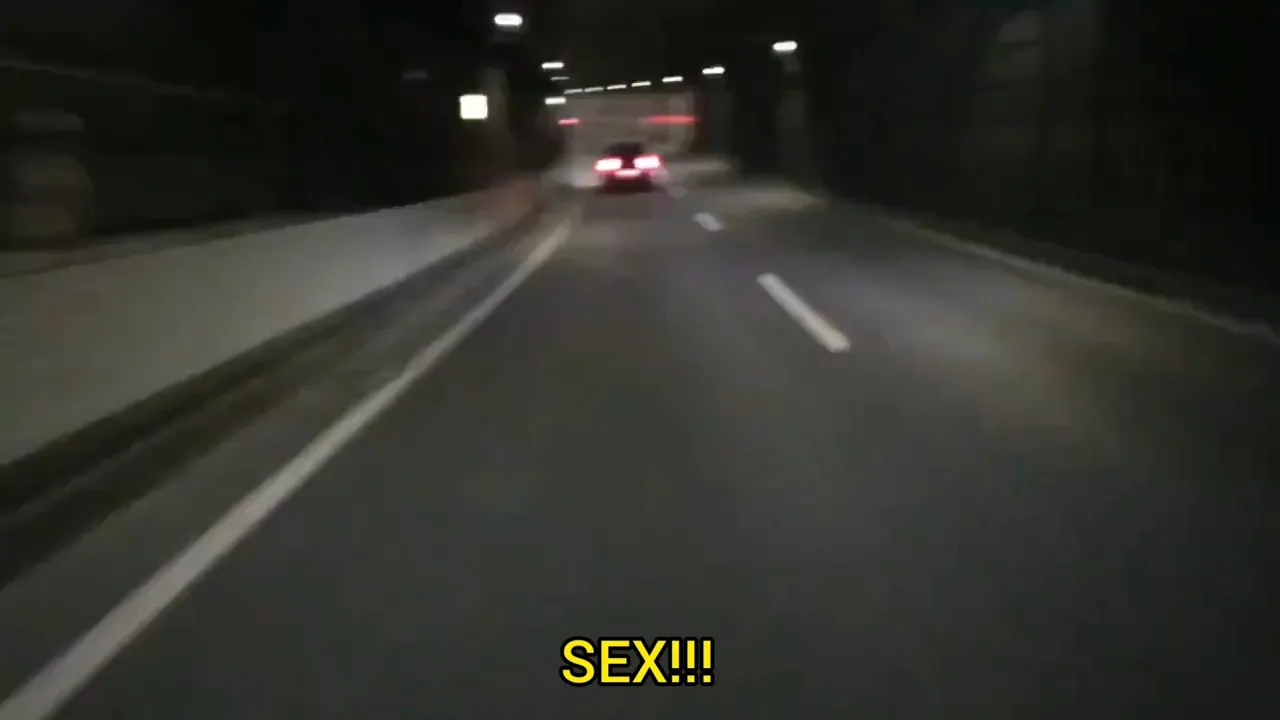 japanese guy screaming sex on freeway