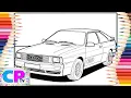 Audi Coloring of Audi is my