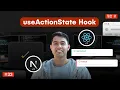 React 19 useActionState Show Loading Handle Form Response Easily in Next js