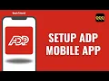 How To Setup ADP Mobile App