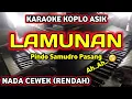 Download Lagu LAMUNAN - KARAOKE LIRIK LAGU JAWA VERSI KOPLO (NADA CEWEK)
