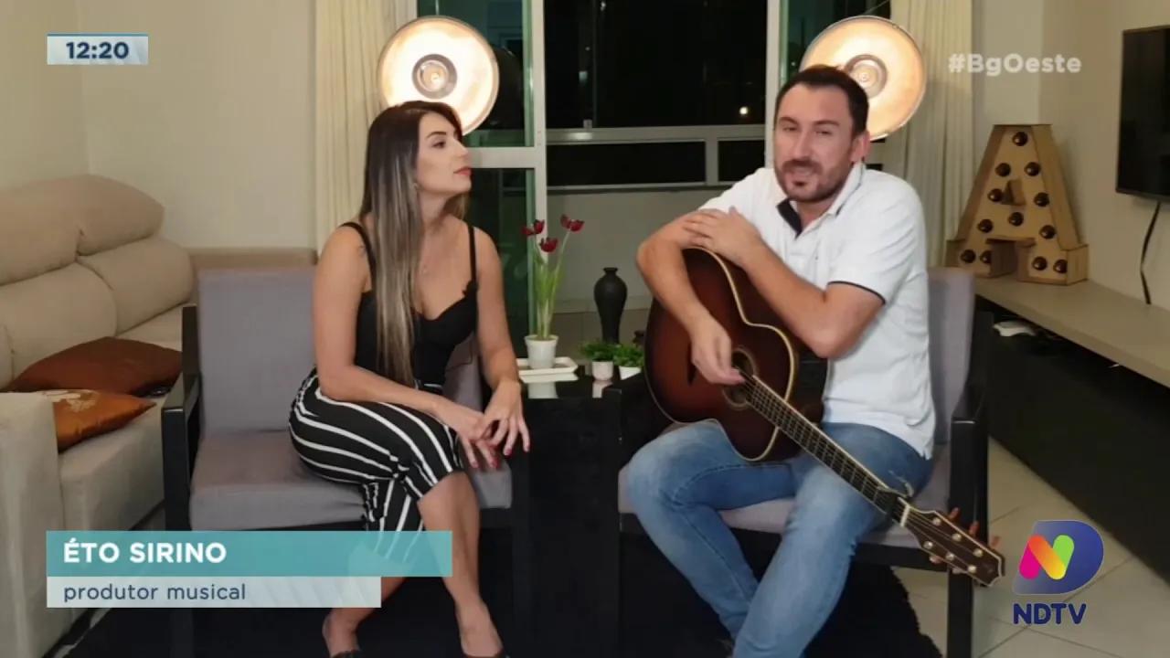 Esperança em Chapecó: Enfermeira e produtor musical cantam para pacientes e profissionais da saúde