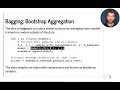 Cornell CS 5787 Applied Machine Learning Lecture 12 Part 3 Bagging