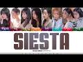 Lagu Weki Meki (위키미키) - 'Siesta' Lyrics [Color Coded_Han_Rom_Eng]