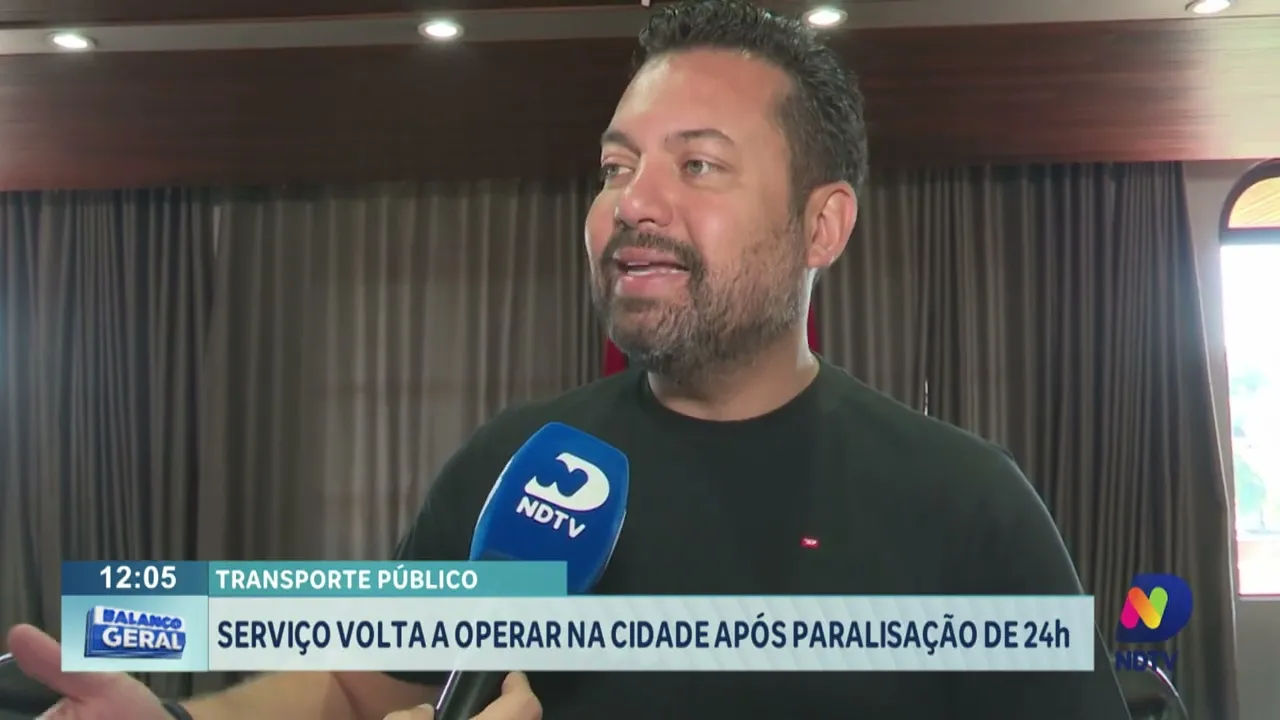 Transporte público em Blumenau volta a operar após paralisação de 24h