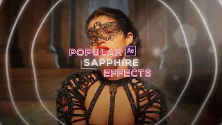 popular sapphire effects | after effects tutorial