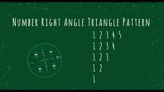 48 Number Right Angle Triangle Pattern without any pre-defined method using while loop in Python