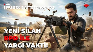 YENİ SİLAH RPD İLE ERANGELDE ŞOV YAPTIM!! [PUBG]