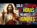 Download Lagu God says: You only have 2 hours left, so don't skip today, son | God's message for you today