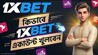 1XBET কিভাবে খুলবো | 1XBET Account Kivabe Khulbo | 1XBET খোলার নিয়ম | How to Create 1XBET Account