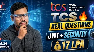 TCS Java Developer Interview JWTToken Spring Boot Microservices Java 8 System Design