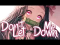 Download Lagu 「Nightcore」 Don't Let Me Down - The Chainsmokers ft. Daya ♡ (Lyrics)