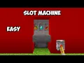 Minecraft CASINO Shelf Slot Machine - java bedrock