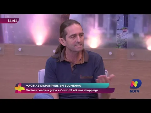 Mais Saúde: vacinas contra gripe e Covid-19 estão disponíveis nos shoppings de Blumenau