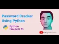 Password Cracker Using Python Python Projects Mr Programmer