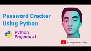 Password Cracker Using Python Python Projects Mr Programmer