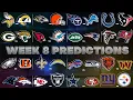 NFL Week 8 Predictions