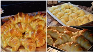 كروسان رائع بطريقه بسيطه وناجحه للمبتدئين Croissant 