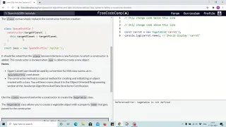Tutorial 20 - class syntax to define constructor function