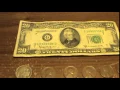 Circulation Finds SERIES 1950 D 20 Bill Unknown Metal Detecting Find