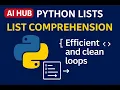 Python List 8 List Comprehension Efficient and clean loops