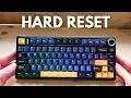 How to Factory HARD Reset AULA F75 Keyboard
