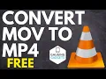 How to Convert MOV to MP4 Using VLC Media Player - MOV to MP4 Converter Free