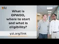 What is OPWDD where to start and what is eligibility