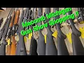 Gun Show Shopping Macomb Michigan great military surplus lots of all kinds of guns firearms
