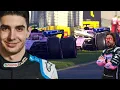 Ocon Crashing with teammates compilation