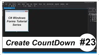 C Windows Forms Tutorial - How to Create a Countdown Clock