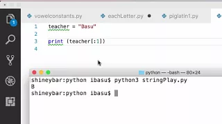 python string manipulation pig latin