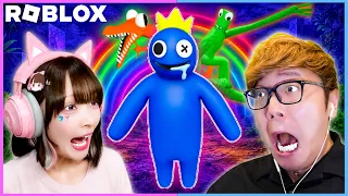 【ロブロックス】遊園地でカラフルな化け物から逃げるゲーム『レインボーフレンズ』【ROBLOX Rainbow Friends】