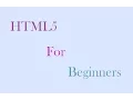 HTML tutorials for beginner basic tags - part1