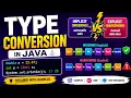 Type Conversion in Java Implicit Explicit Conversion Explained Chapter 3 Part 3