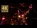 Abstract Background Video 4k Pink Golden Metallic Visual SCI-FI VJ LOOP NEON Wallpaper