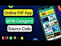 Download Lagu Online pdf app with category android studio source code