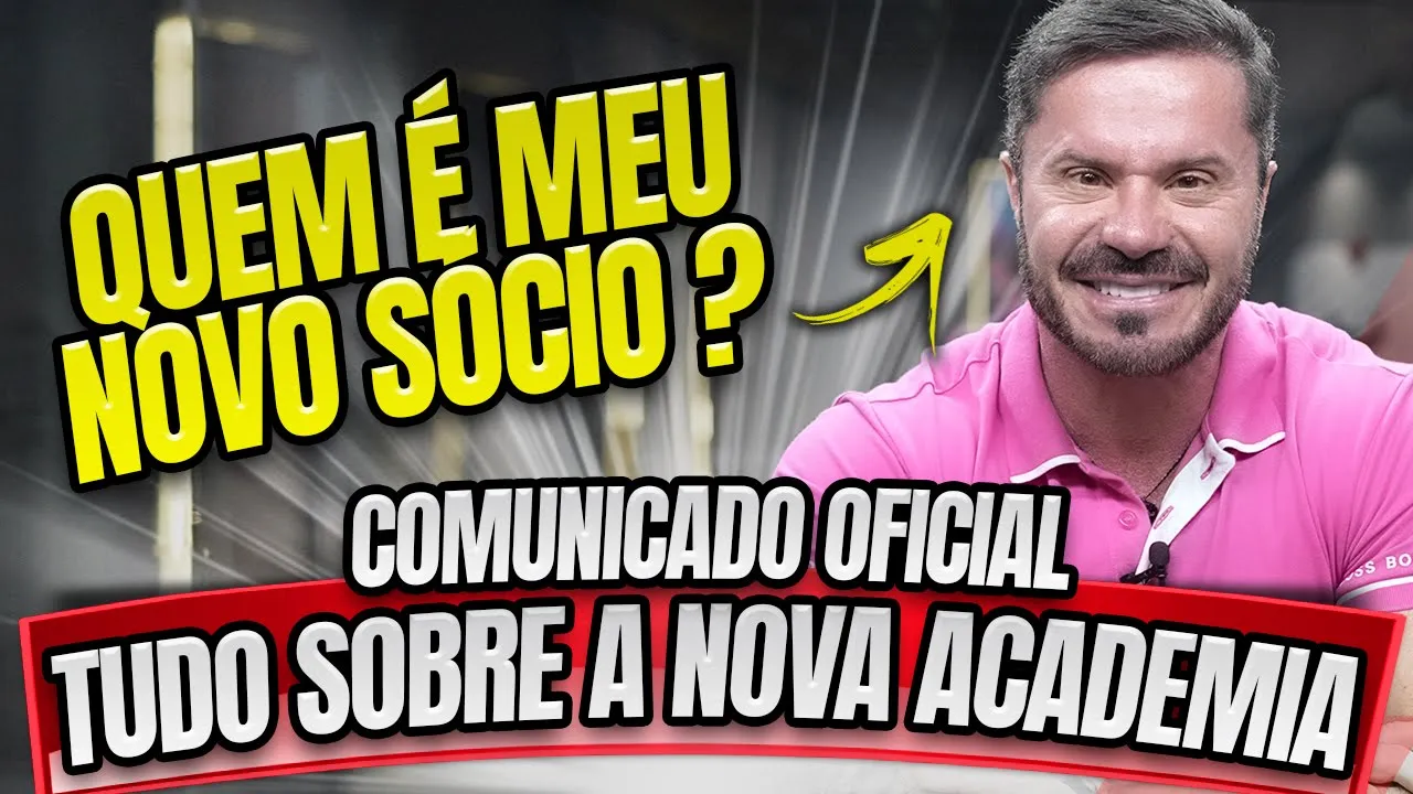 COMUNICADO OFICIAL - NOVA REDE DE ACADEMIA DO CARIANI