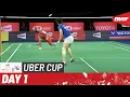 BWF Uber Cup Finals 2022 Indonesia vs. France Group A
