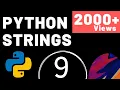 Strings in Python in Hindi Slicing Searching in not it split stript index swapcase