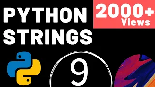 Strings in Python in Hindi Slicing Searching in not it split stript index swapcase