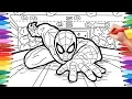 Spiderman Climbs Skyscraper Coloring Pages for Kids How to Draw spiderman Climbing a Building