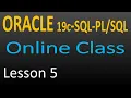 oralce online class 5 - Built-in Function in SQL part 1