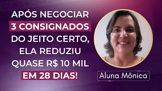 Ela negociou 3 consignados e conseguiu quase R$ 10 MIL de economia | CASO REAL GSD